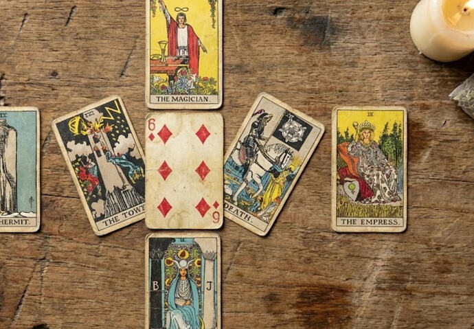 6 of diamonds tarot spread