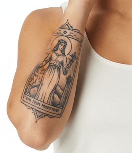 my tarot tattoo