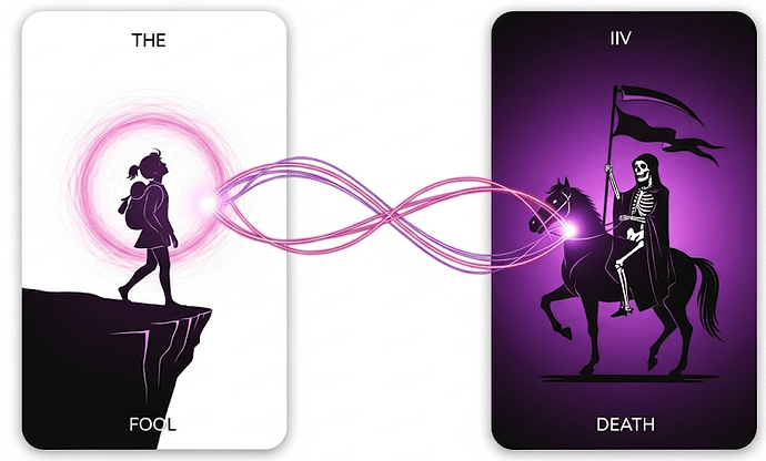 fool and devil tarot combination meaning