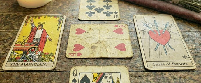 4 of hearts cartomancy reading