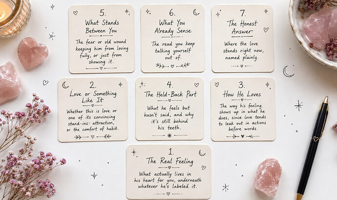 does he love you tarot spread