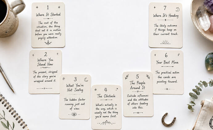 Horseshoe Tarot Spread