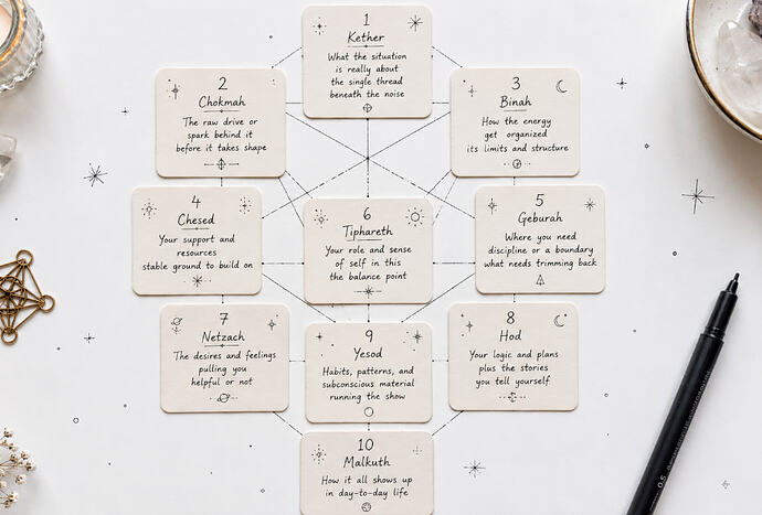 Tree of Life Tarot Spread