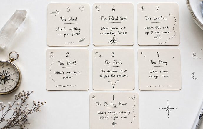 future tarot spread layout
