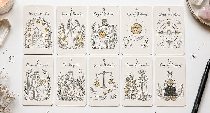 tarot cards that mean money