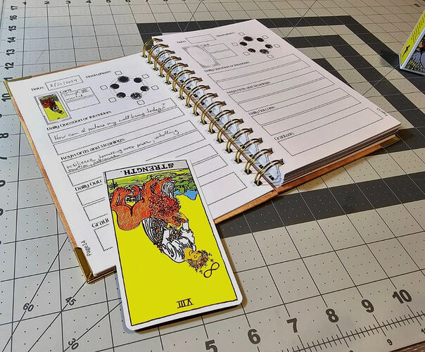 journal for tarot