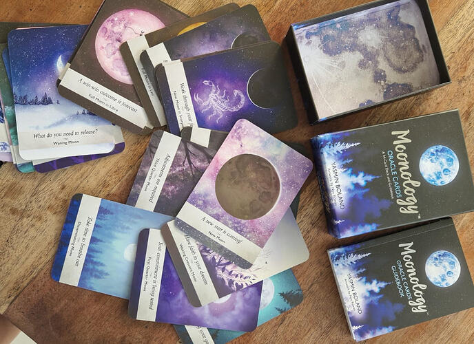 moonology oracle cards