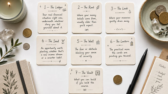 Financial Tarot Spread